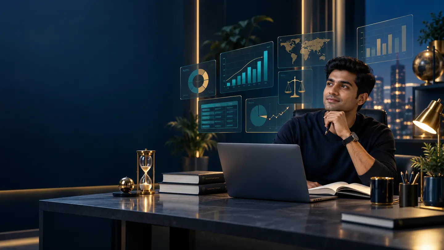 Finance professional learning management accounting in a technology-enabled study environment